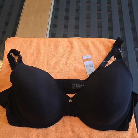Natori Elegant Black Bra - Picture 1 of 6